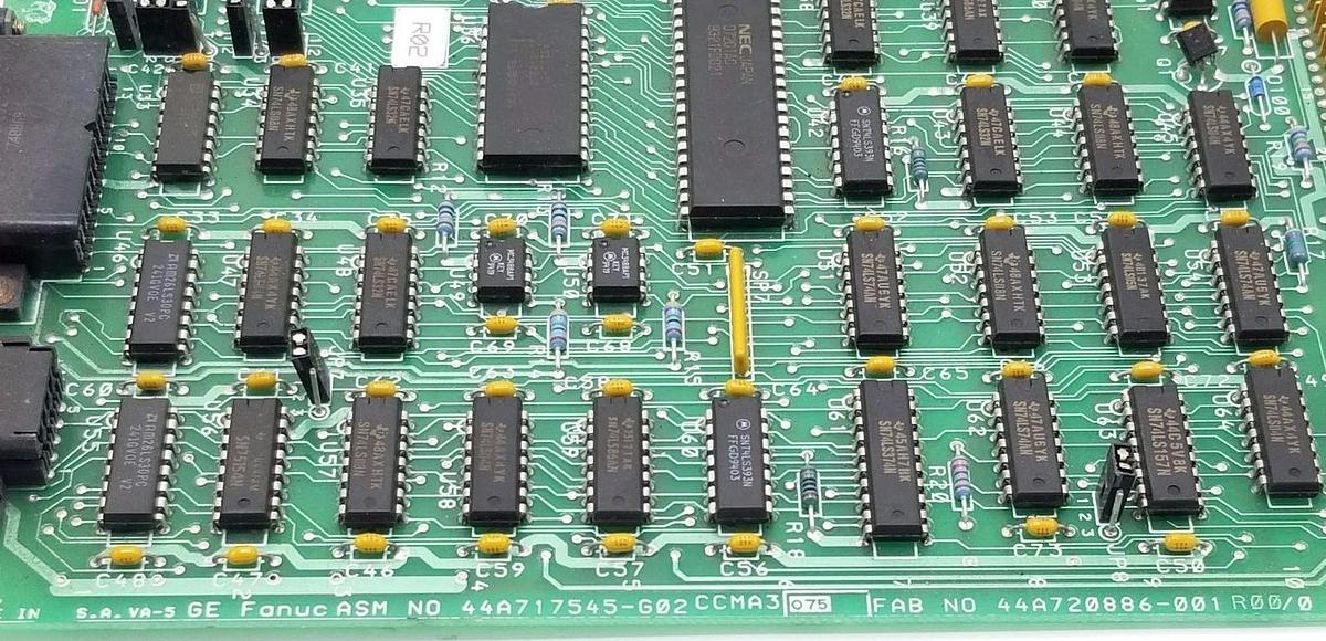 Used GE FANUC IC600CB536M COM TYPE 2 MODULE ASM. NO. 44A717545-G02