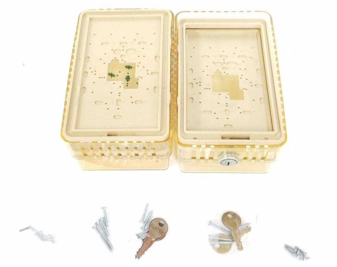 Used LOT OF 2 NIB DAYTON 2E379 THERMOSTAT GUARDS