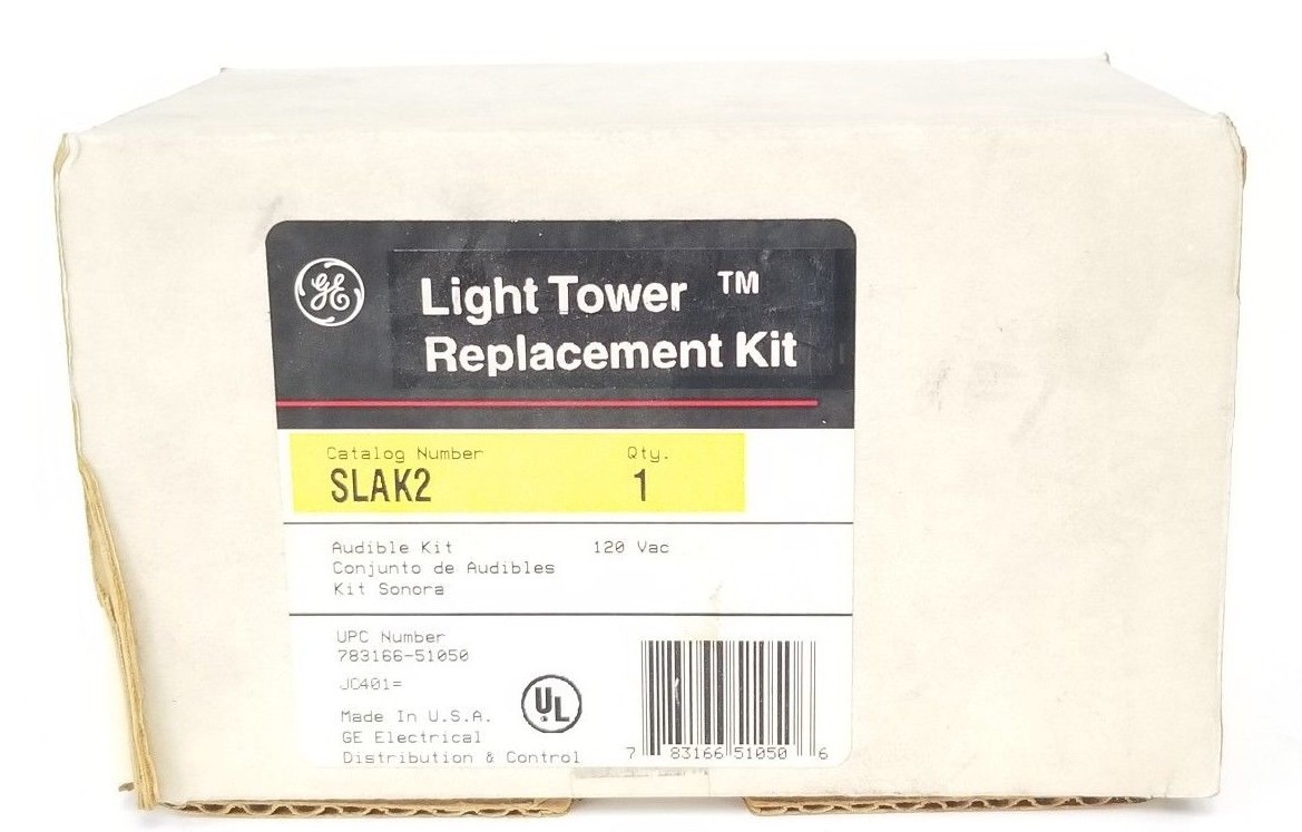Used NIB GENERAL ELECTRIC SLAK2 AUDIBLE KIT (INCOMPLETE) 359444A