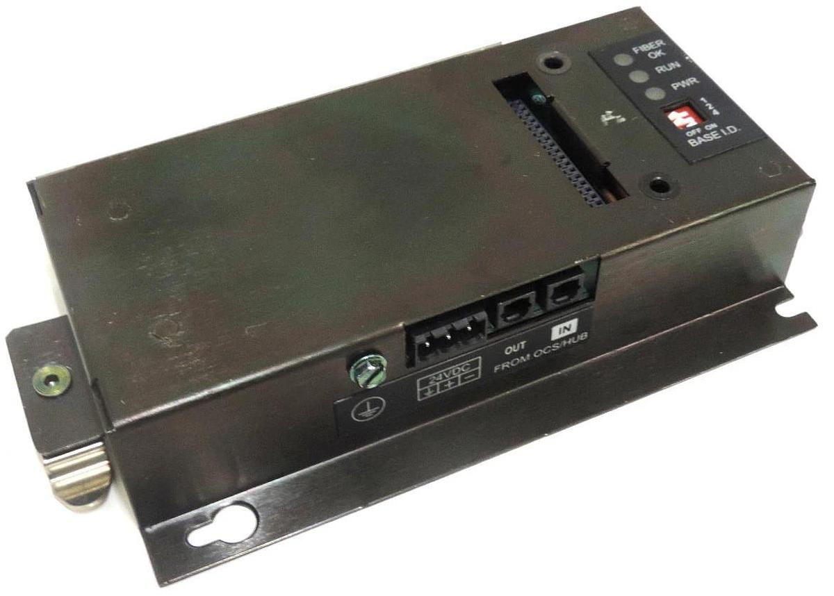 Used GE BASE IC300FOX104C FIBER OPTIC IN / OUT 10-30 VDC, 400mA @ 24VDC IC300FOX104