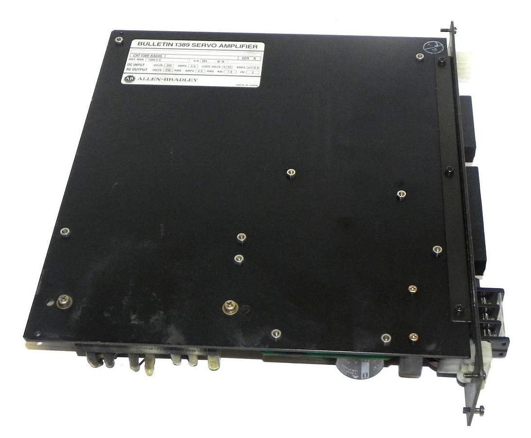 Used ALLEN BRADLEY 1389-AA045 SERVO AMPLIFIER 1389AA045A01 SERIES A