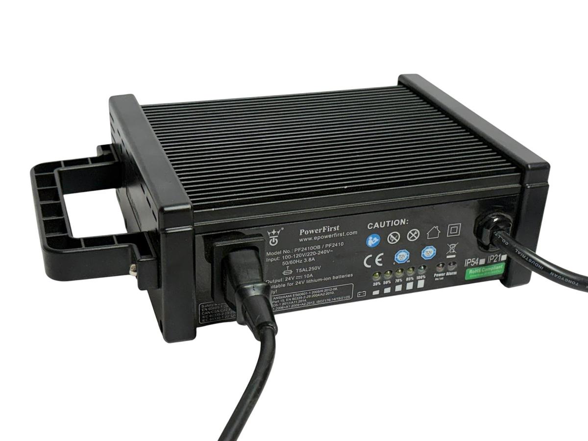 Used PowerFirst PF2410 PF2410OB 24V 10A Lithium-Ion Battery Charger Anderson SBS 75X