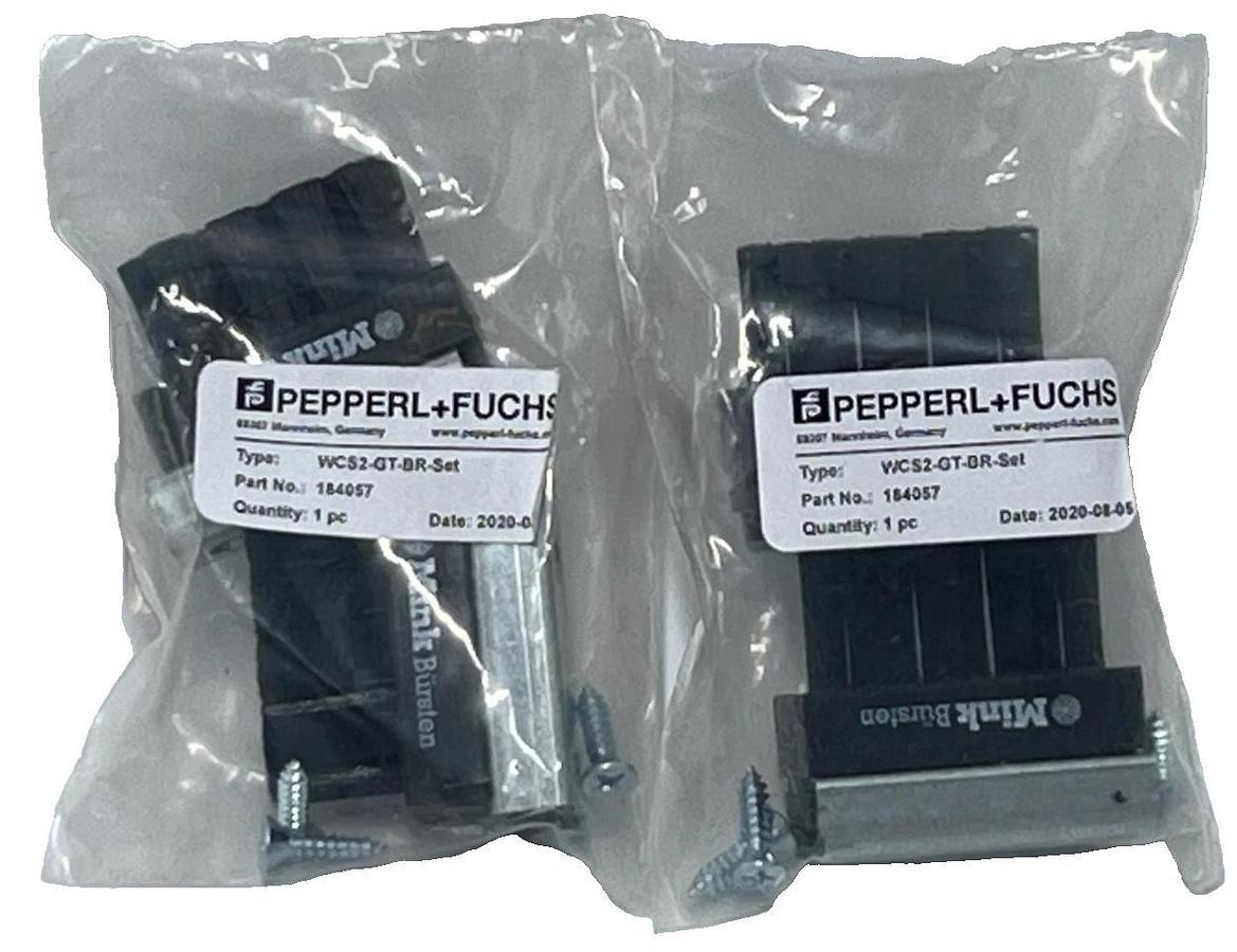 Used LOT OF 2 | Pepperl+Fuchs WCS2-GT-BR-SET Cleaning Brushes | Part No. 184057 | NEW