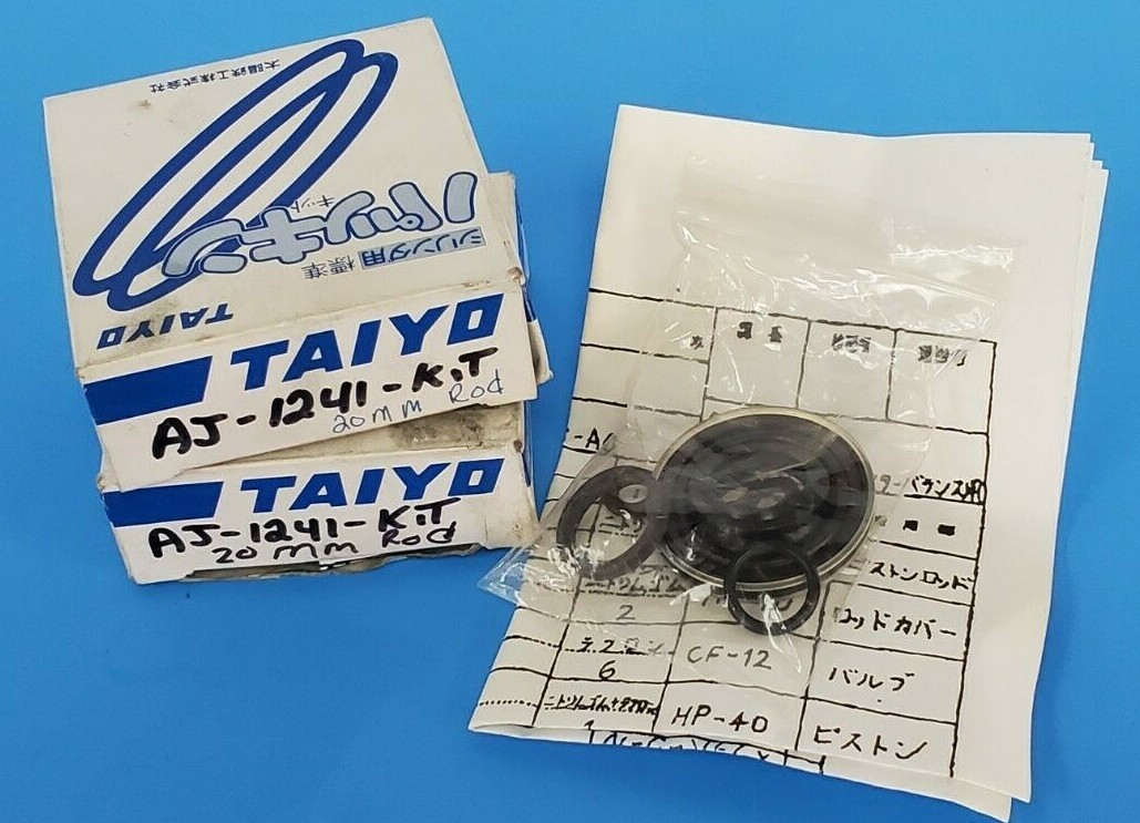 Used NIB TAIYO SH3-4102 SEAL REPAIR KIT AJ-1241-KIT 1FA040E070N0590-A0