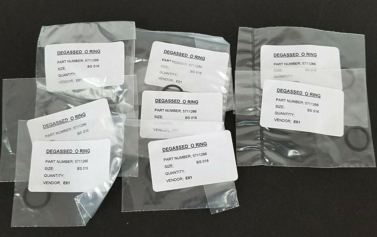 Used LOT OF 8 NEW MICROMASS 5711266 O-RING BS016 VITON KIT MKII