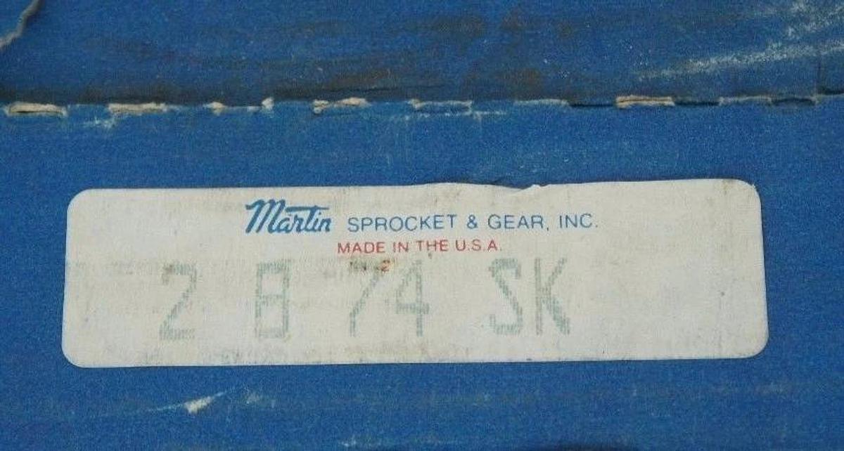 NIB MARTIN 2B74SK STANDARD MOUNTING ASSEMBLY 2B7-4SK 2-B-74-SK