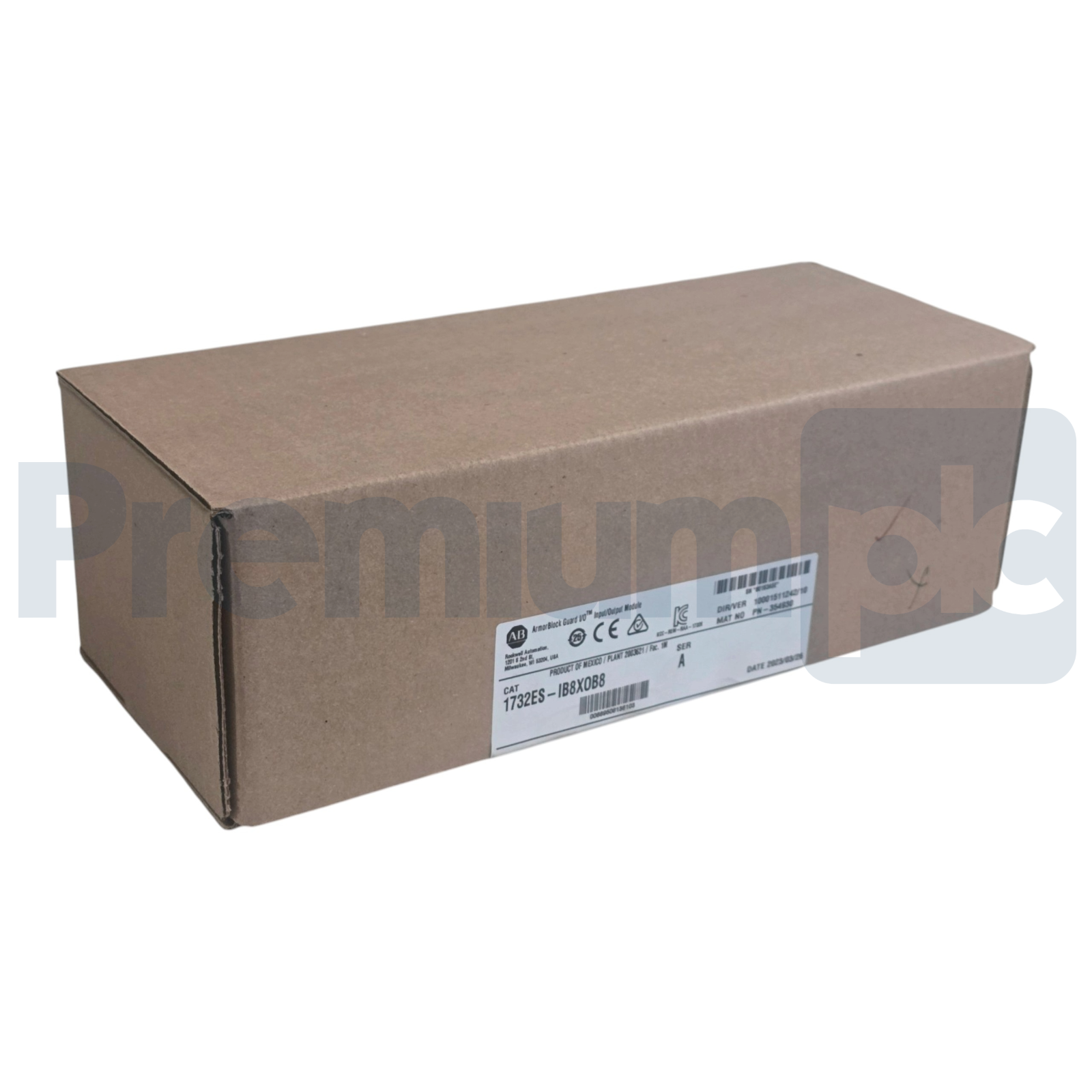 Used Allen Bradley 1732ES-IB8XOB8 /A EtherNet/IP Safety ArmorBlock Guard I/O Module