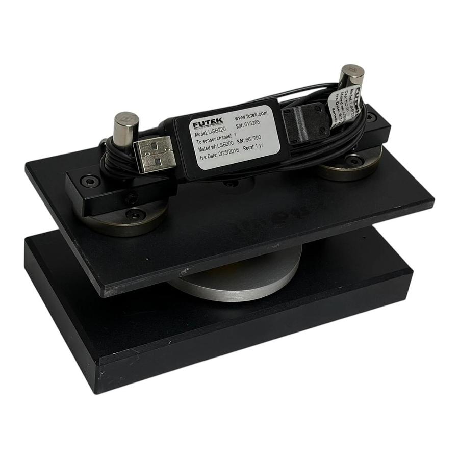 New FUTEK LSB200 50 lb S-Beam Load Cell USB220 Digital Conditioner Kit