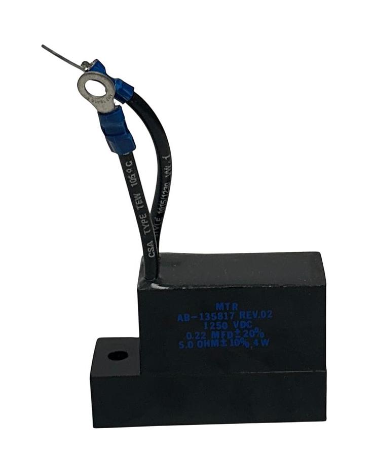 Used 4 MTR AB-135817 / AB135817 CAPACITORS / SUPPRESSORS Rev. 02 1250VDC 0.22MFD NSNP
