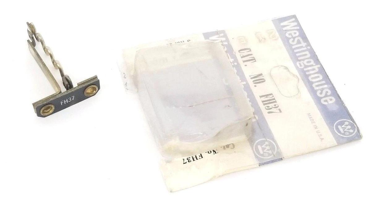 Used NEW WESTINGHOUSE FH37 THERMAL OVERLOAD RELAY, TYPE A, 177C524G37