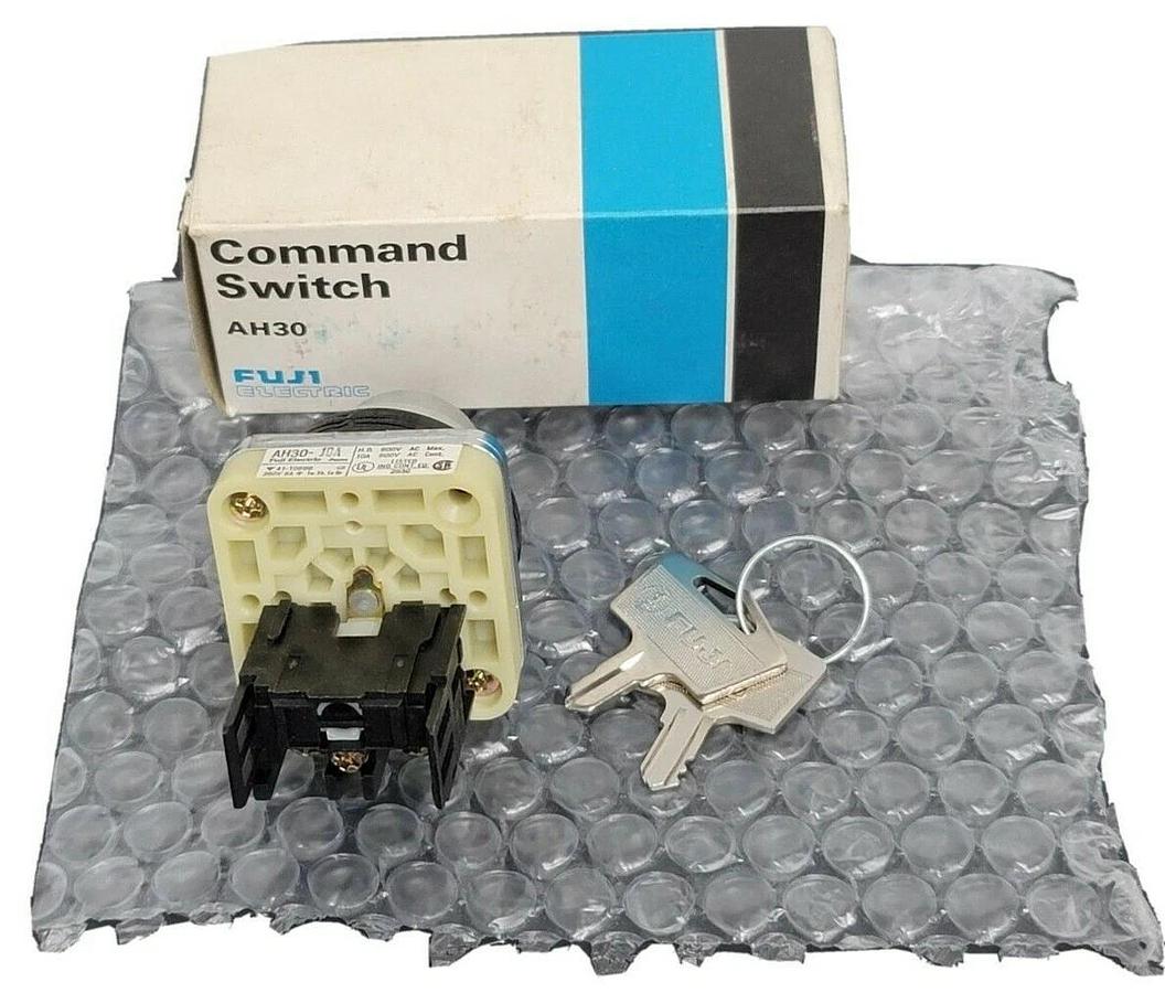 Used NIB FUJI ELECTRIC AH30-J0A SELECTOR SWITCH AH30, J0A10A