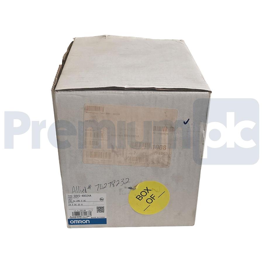 Used Omron S8VS-48024A | S8VS48024A Switch Mode Power Supply 24VDC 20A 480W NSMP