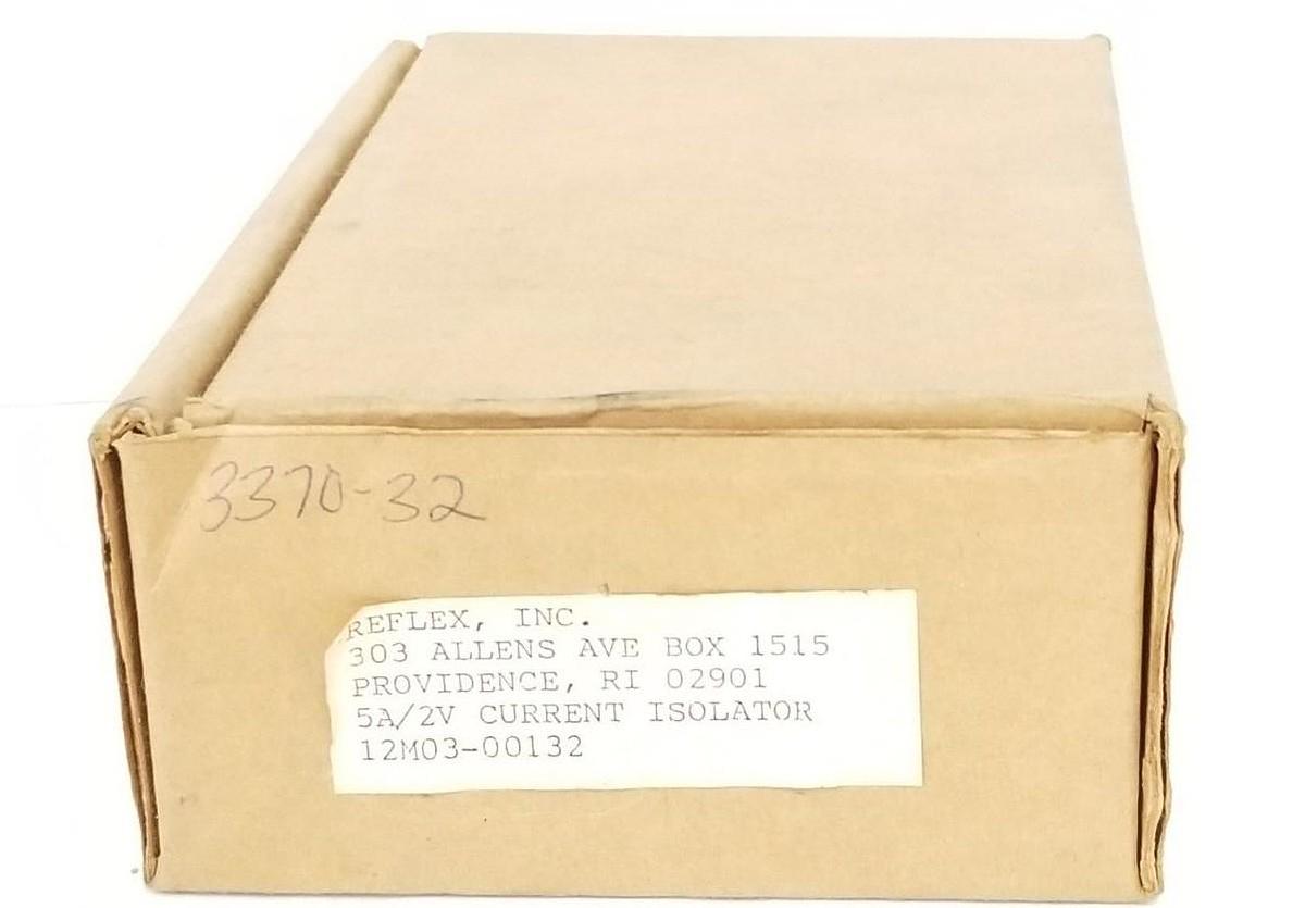 Used NIB REFLEX INC. 12M03-00132 CURRENT ISOLATOR BOARD 5A/2V 12M0300132