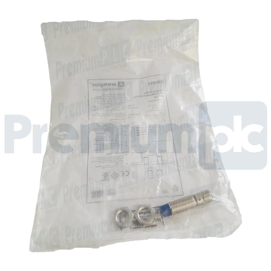 Used WENGLOR I12H016 Inductive Sensor with Increased Switching Distance 12mm 10-30VDC