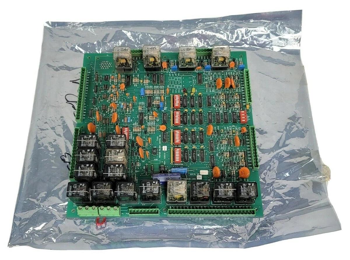 Used ROCKWELL INTL CORP GOSS E26316-1 REV. 7 MASTER FOLDER CONTROL BOARD