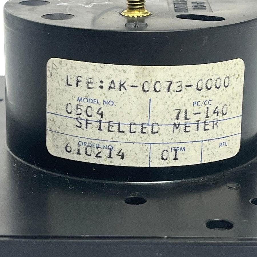 Used Hayssen LFE AK-0073-0000 Shielded Meter Model 0504 PC/CC 7L-140
