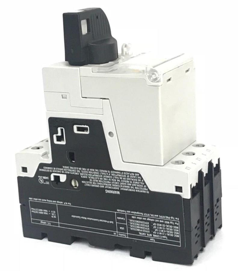 Used EATON PKE12-XTP012B CIRCUIT BREAKER W/ PKE-XTU-4 TRIP UNIT