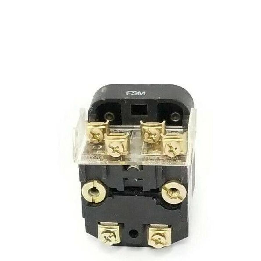 Used ALLEN BRADLEY 800T-PB16 PUSHBUTTON 800TPB16 SER. T 120V W/ 800T-XA SER. D