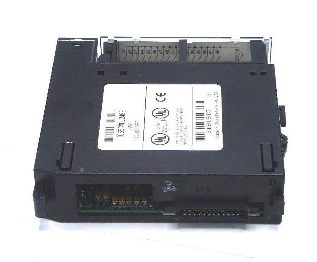 Used LOT OF 10 GE FANUC IC693MDL240E INPUT MODULES 120VAC, 16POINT