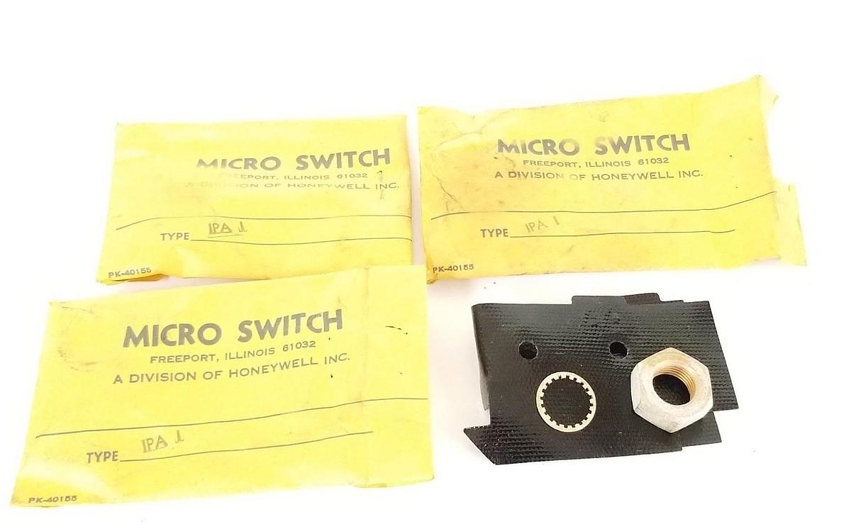 Used LOT OF 3 NEW MICRO SWITCH 1PA-1 REPAIR KITS IPA1 IPAI 1PA1 IPA1