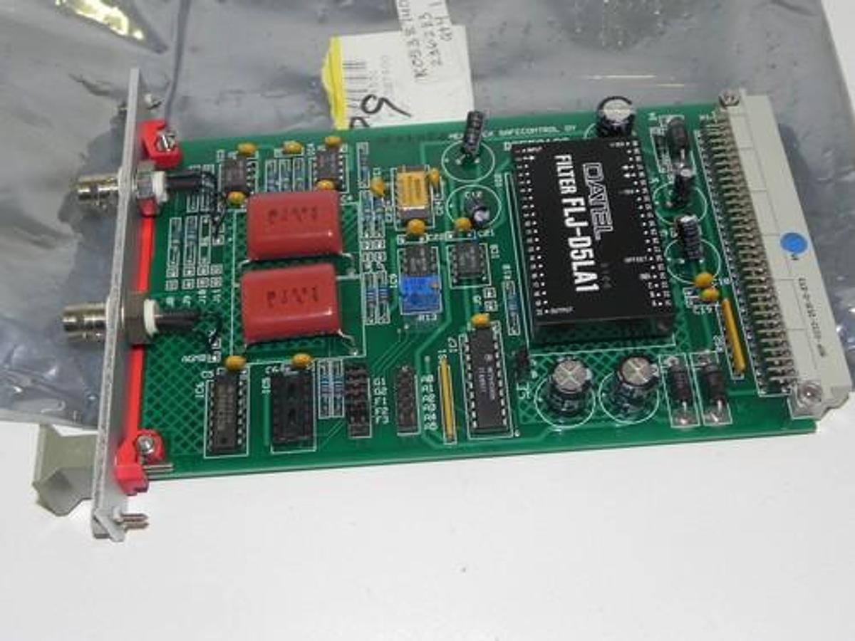 Used MEASUREX SAFECONTROL OY DCF50132 PC BOARD P/N: K05387400