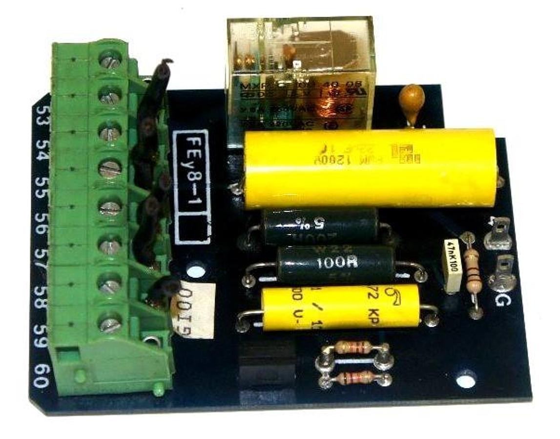 Used SIEI ECS1324-1 PC BOARD W/MULTIPLE COMPONENTS ECS13241