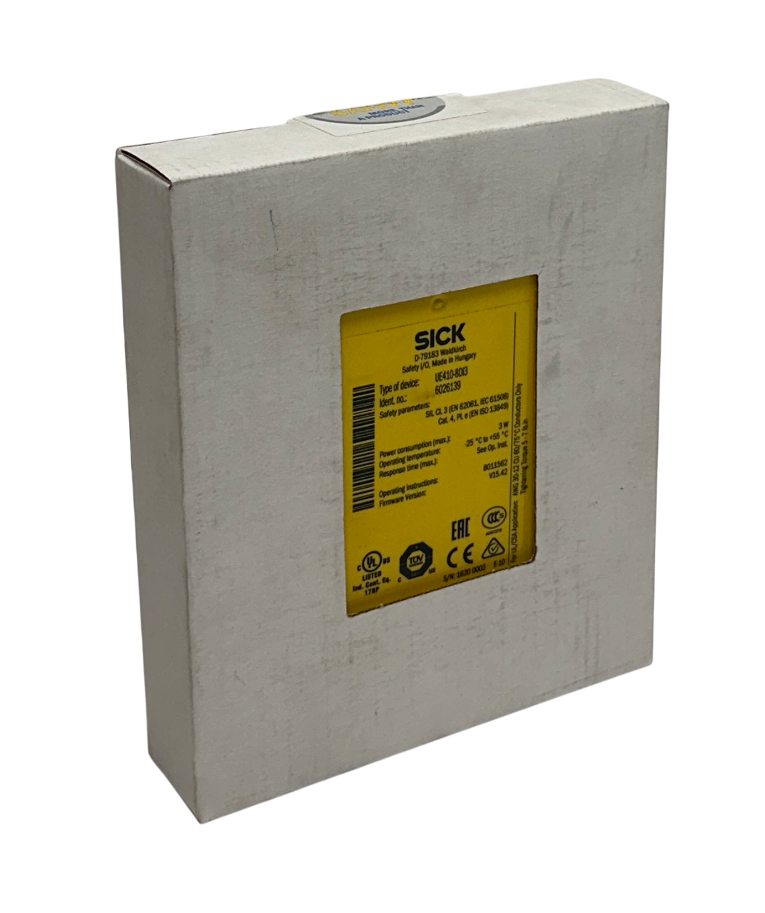 Used SICK UE410-8DI3 / 6026139 FLEXI CLASSIC SAFETY I/O CONTROLLER 3W V15.42 NSMP