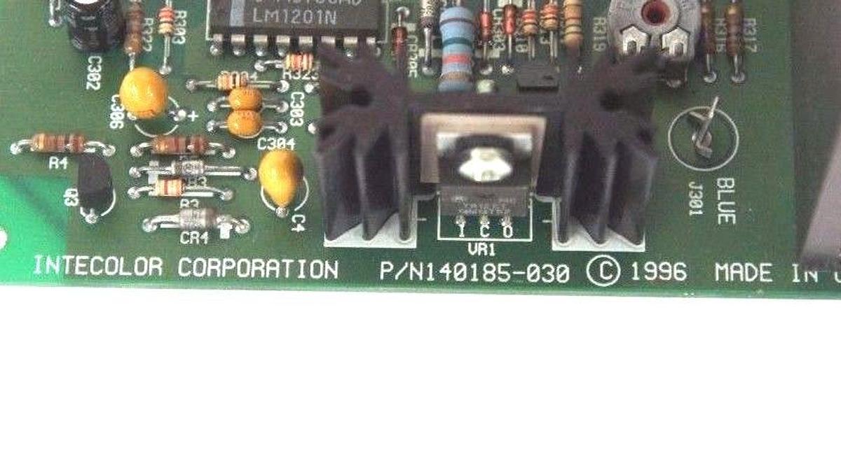 Used INTECOLOR CORP. 140185-030 BOARD 140185030