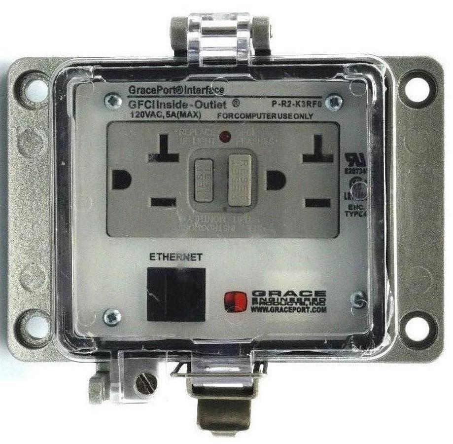 GRACE ENGINEERED PRODUCTS P-R2-K3RF0 DATA INTERFACE PORT CAT 5 1 PORT PR2K3RF0