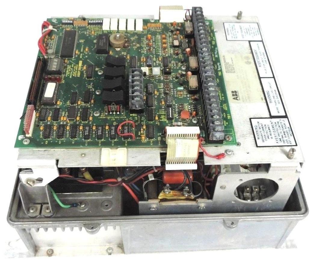 Used ABB ASEA BROWN BOVERI SPEED CONTROL DRIVE 10A 10 AMP MOD: G01000, P/N: G01000A00