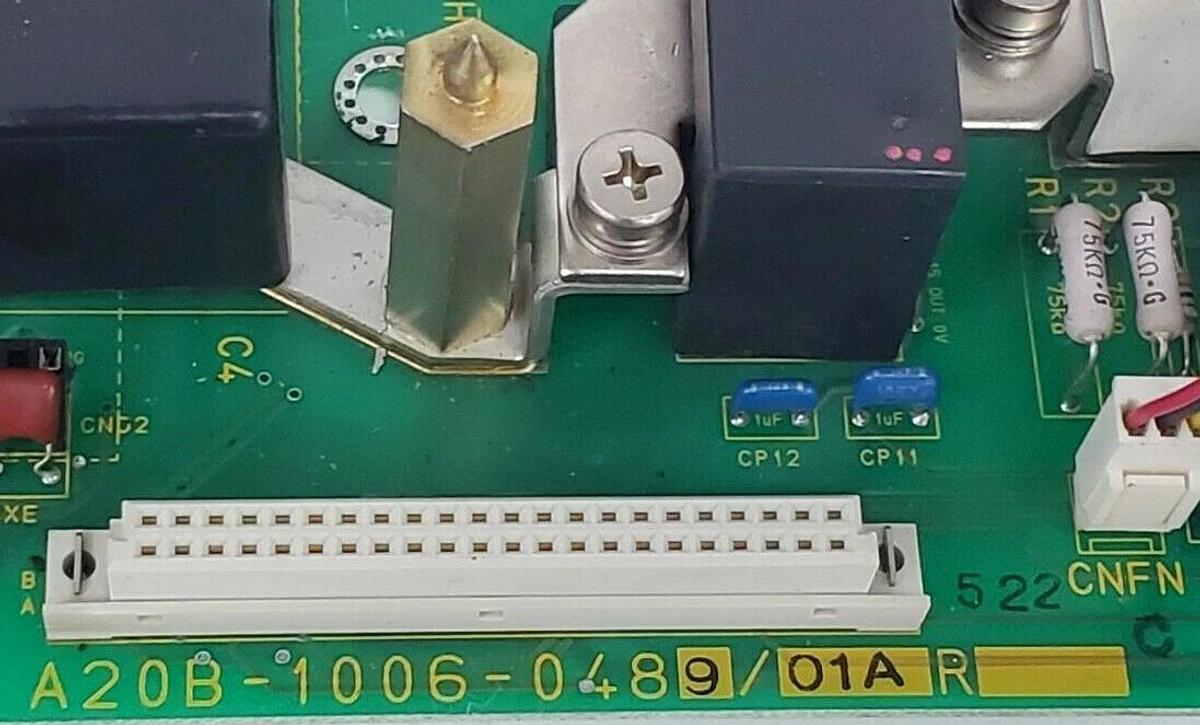 Used GE FANUC A20B-1006-0489/01AR CONTROL BOARD 0489/01AR A350-1006-T482/01