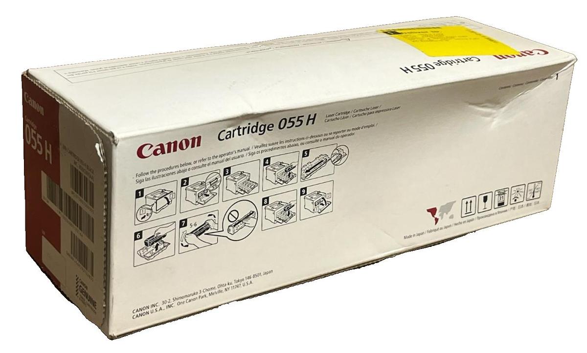 New Canon 055H Black High Capacity Toner Cartridge 055 H LBP660C MF740 Series