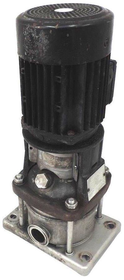 Used GRUNDFOS TYPE: CRN3-2A-CX-GI-E-HQQE STAINLESS PUMP MODEL: A96608308P10637