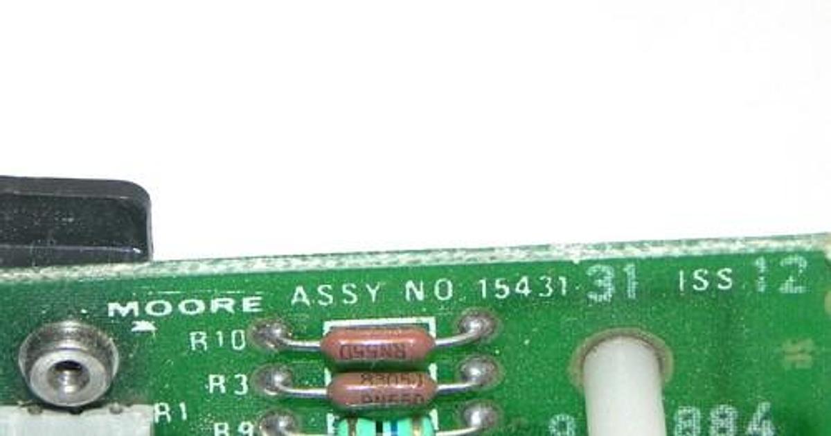Used SIEMENS MOORE 15431-31 CONTROLLER PI RESET FEEDBACK 1543131 ISS. 12