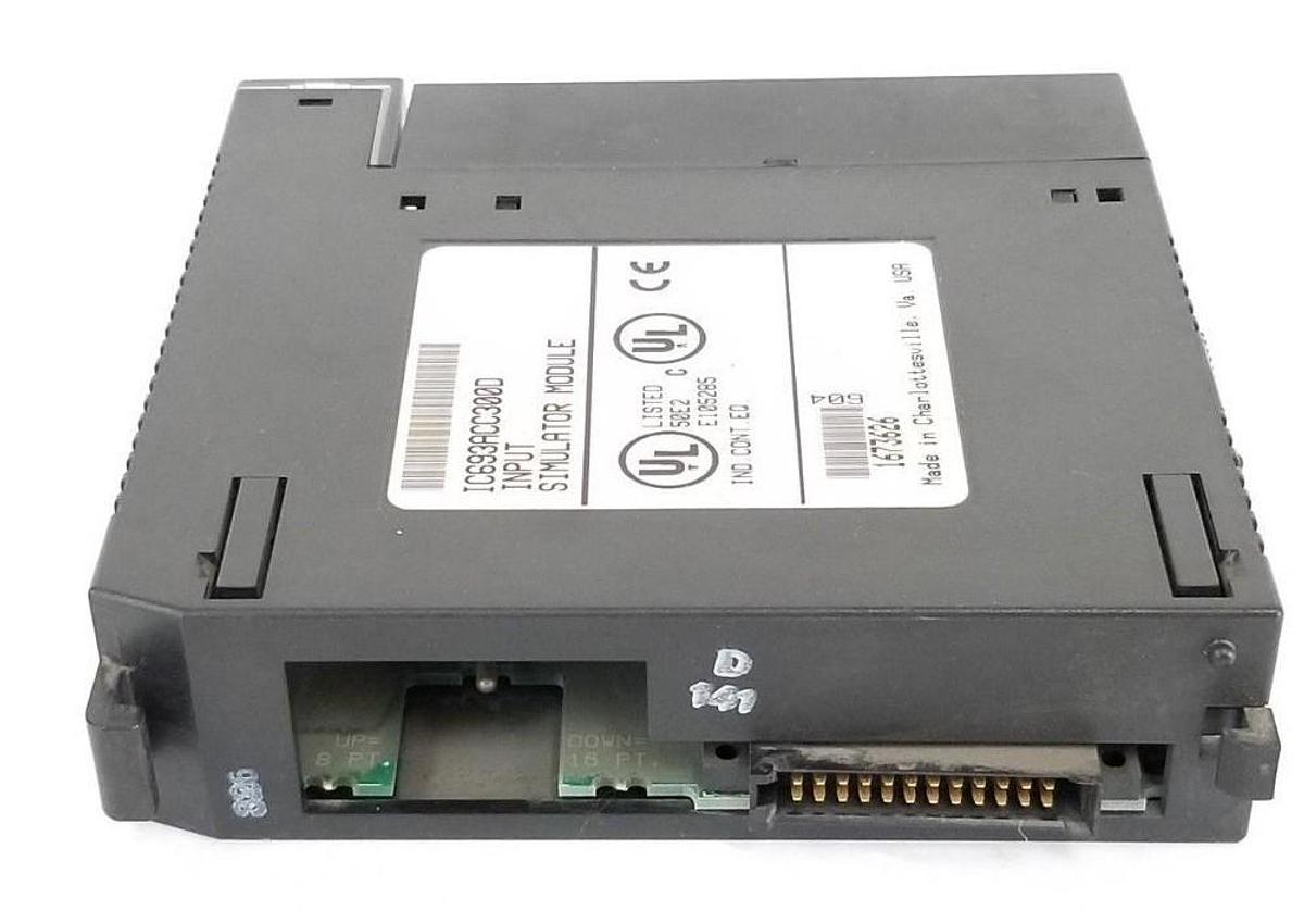 Used GE FANUC IC693ACC300D INPUT SIMULATOR MODULE