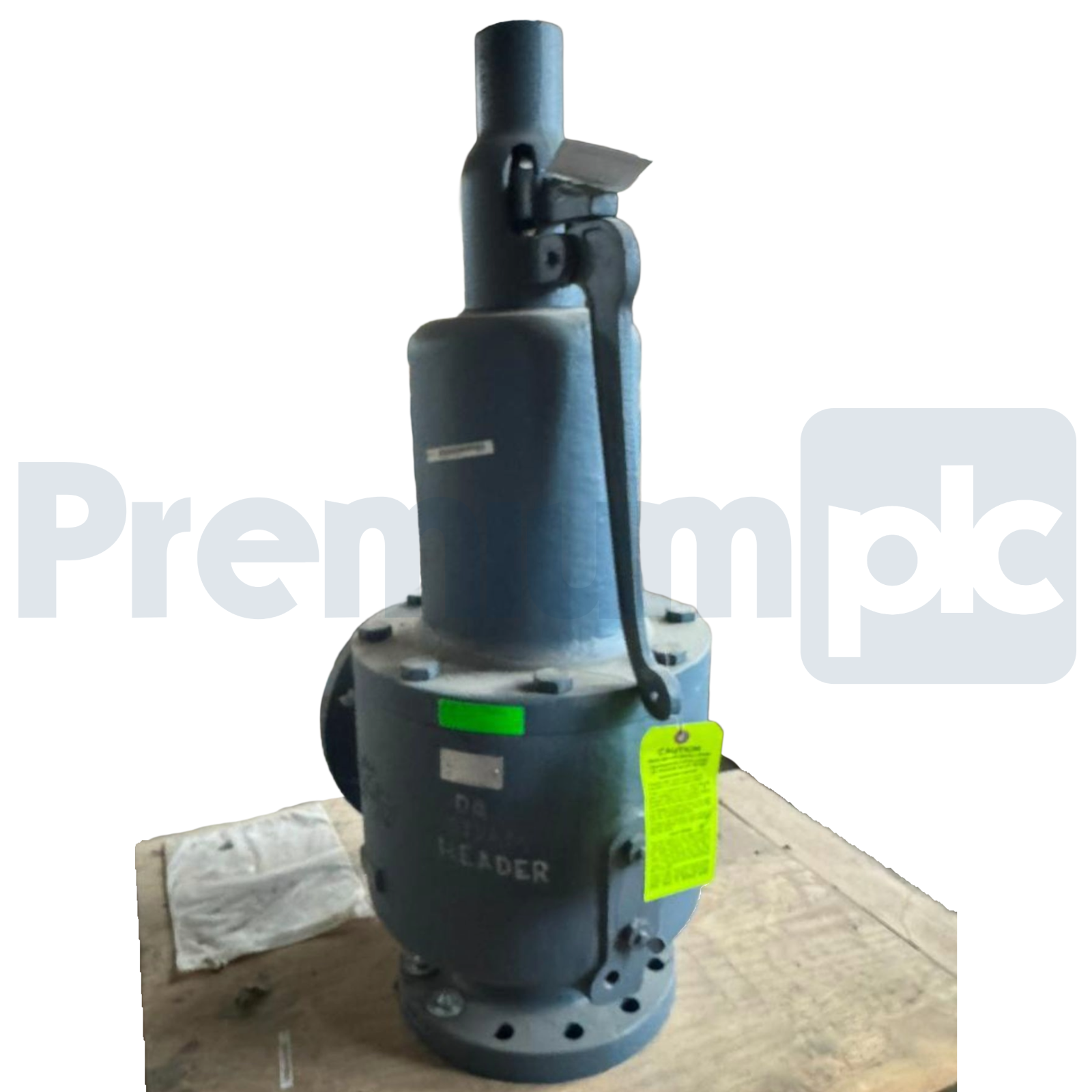 Used Kunkle 6252 Steam Safety Relief Valve 6"x8" Set @ 35PSI 29239LB/H 6252KQP01-LS