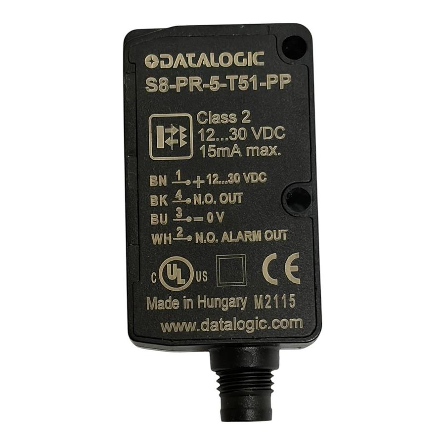 Datalogic S8-PR-5-T51-PP Photoelectric Sensor 950801040 New Surplus