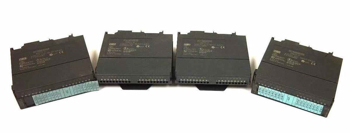 Used LOT OF 4 SIEMENS 6ES7 322-1BH01-0AA0 OUTPUT MODULE 16 POINT 6ES73221BH010AA0