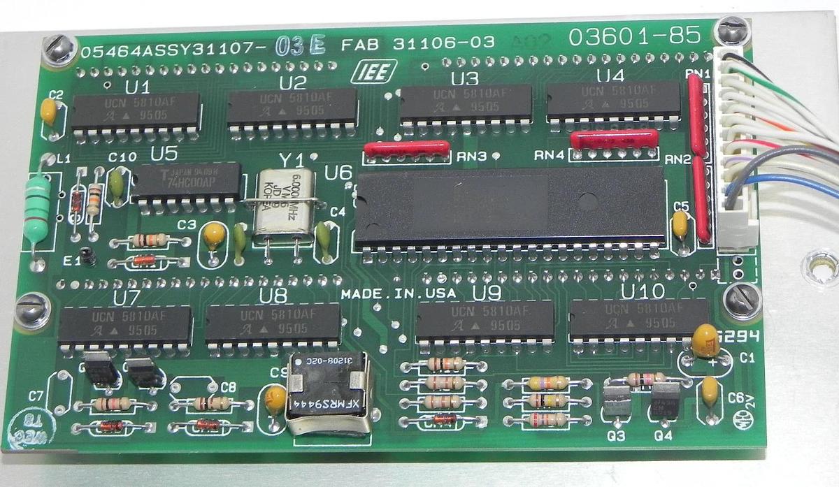 Used STANLEY X5390 DISPLAY FOR T801 W/ 31106-03 DISPLAY UNIT MODULE 03601-85
