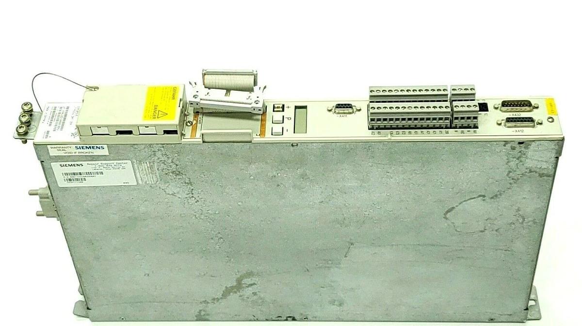 Used SIEMENS 6SN1122-0BA11-0AA0 CONTROL UNIT W/ 6SN1123-1AA00-0BA1 SIMODRIVE