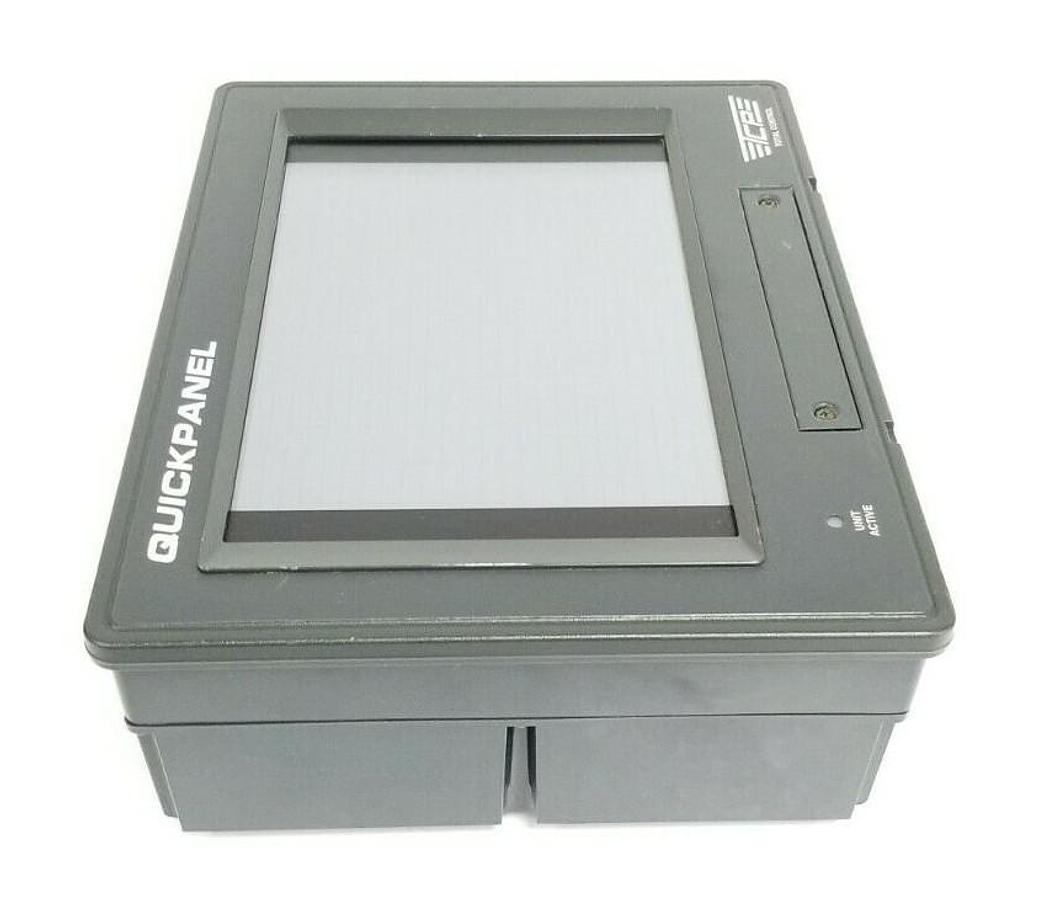 Used TOTAL CONTROL QPI11100S2P QUICKPANEL 10.4'' V1.12 W/ QPI-ABD-001 SER. B