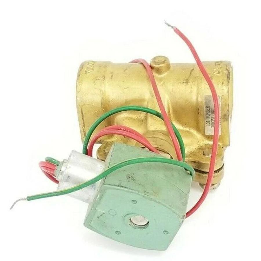 Used ASCO RED-HAT 8321G4 SOLENOID VALVE 10-200PSI 302927 W/ MP-C-080 238210-032D
