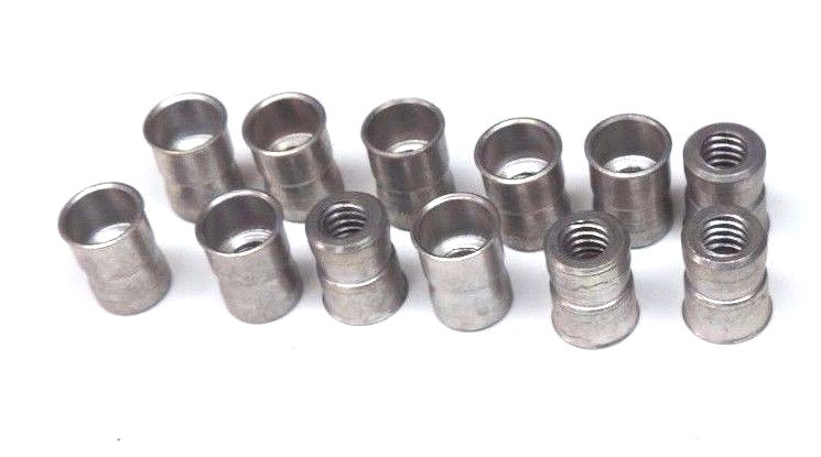 Used LOT OF 12 NEW GETINGE GROUP 44423 NUTSERT, .25-20, STL, CD