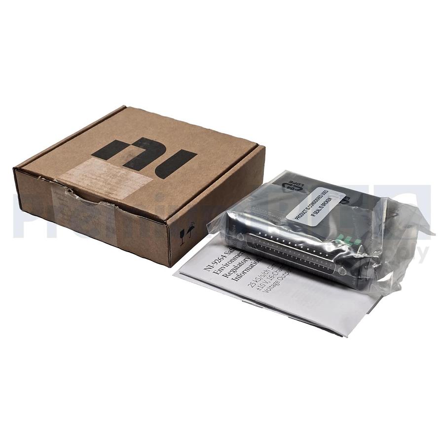 NATIONAL INSTRUMENTS NI-9264 w/ DSUB 16-Ch ±10V, 25 kS/s, 16-Bit 780927-01 NSMP