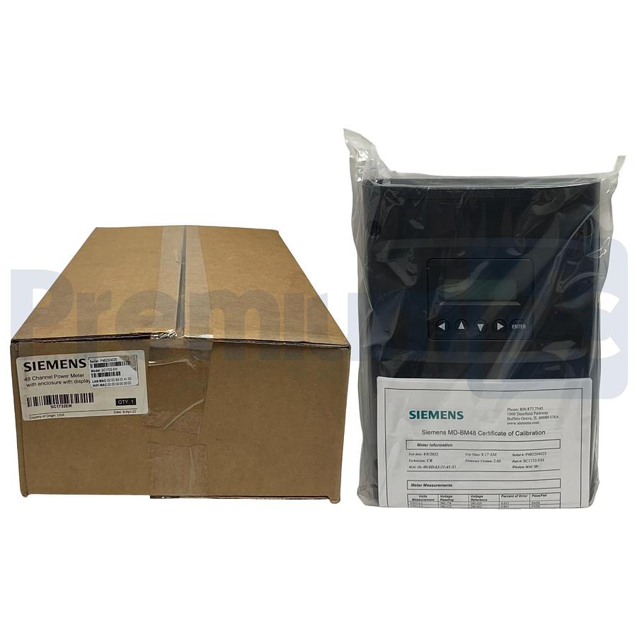 SIEMENS SC1732-EM / MD-48HD NETWORKED METERING SYSTEM 48-CHNL POWER METER NSMP