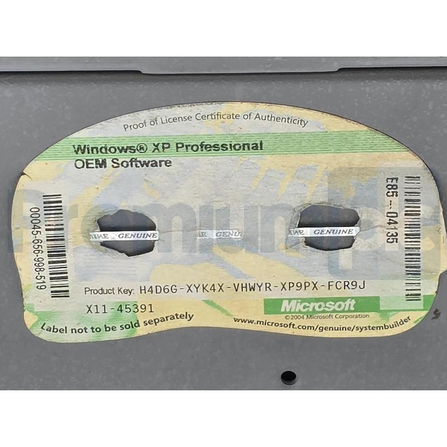 Used XYCOM Pro-Face 4115T 15" PC HMI-2000-256-XP-PD w/PD ver 4.210 P/N PM-102298 USPI