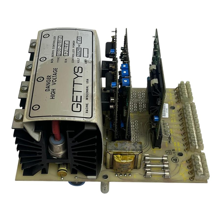 Used Gettys N150-2190-2 SCR Servo Controller Drive - Refurbished K+S Certified Tested