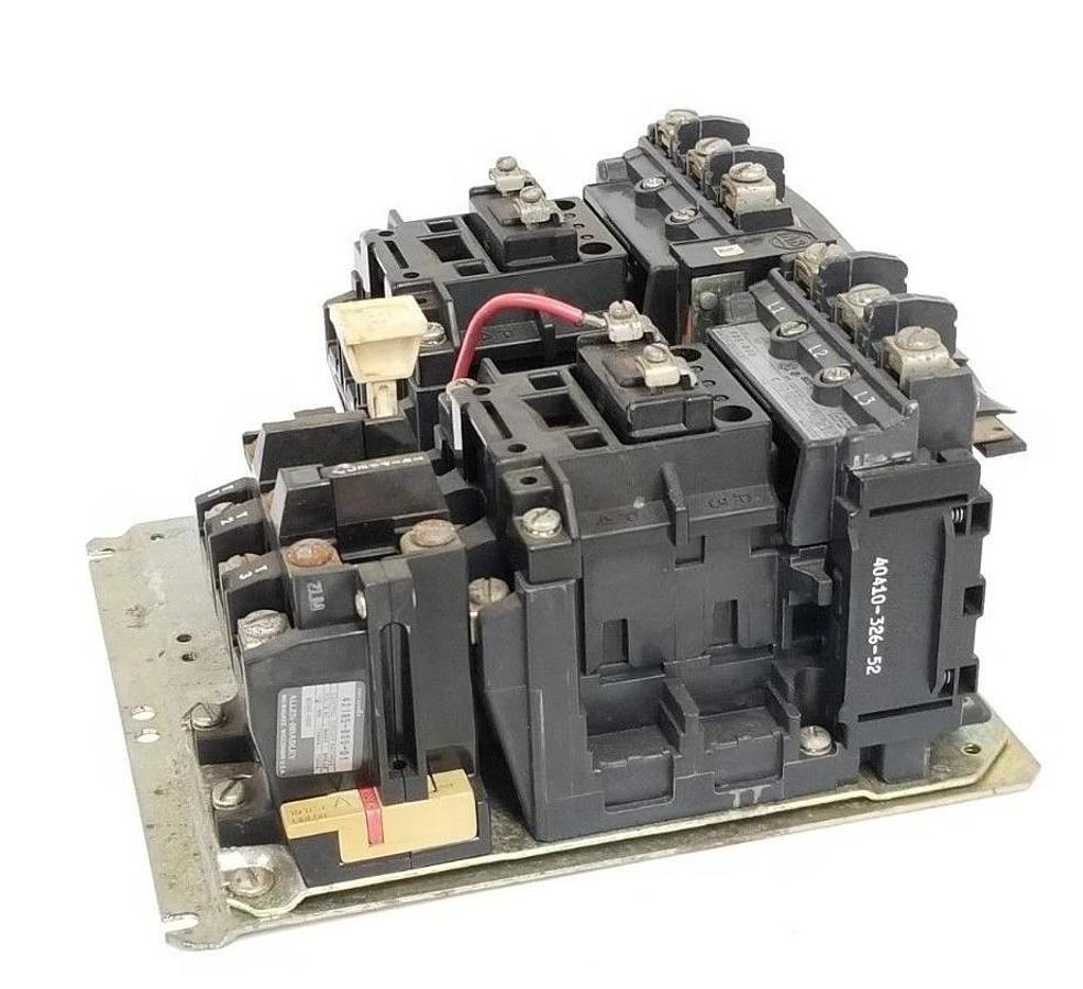 Used ALLEN BRADLEY 505-BOD STARTER SER. C SIZE 1 W/ (2) CB236 COILS 110-120V 50-60HZ