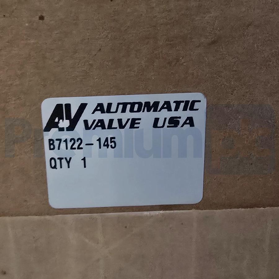 Automatic Valve AVCO B7122-145 Solenoid Valve 150PSIG w/2x 6910-010 Coils NSMP