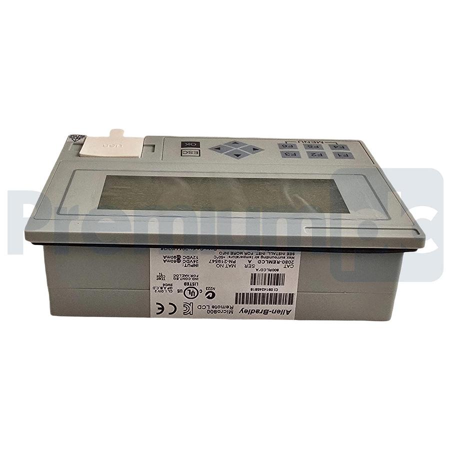 Allen-Bradley 2080-REMLCD /A Micro800 Remote LCD Display Module 12/24VDC NSMP 885630885414